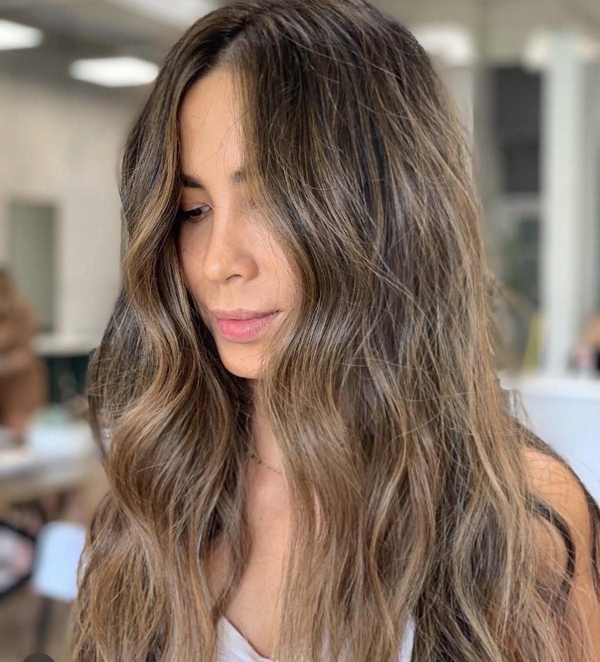 Long dimensional brunette waves
